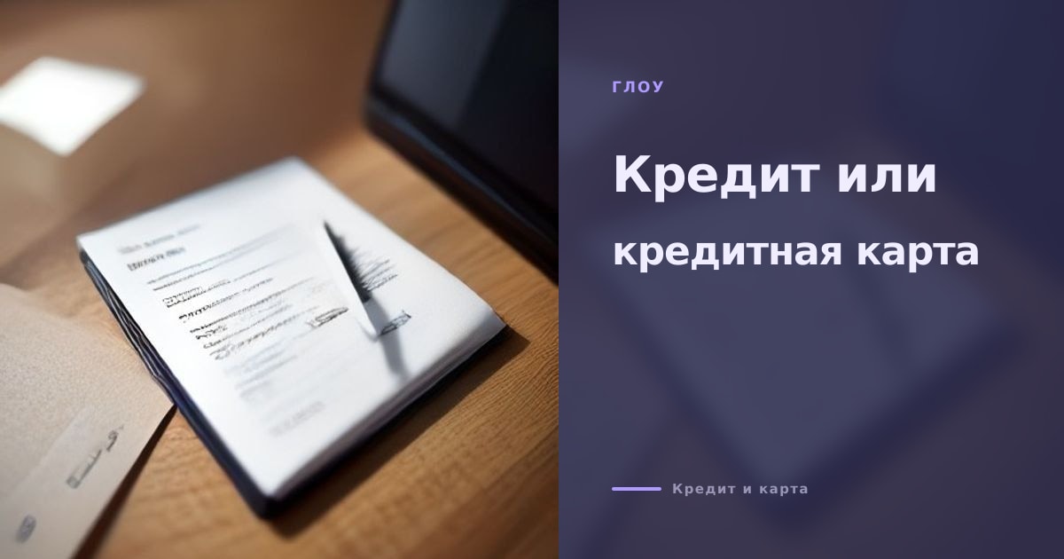 Иллюстрация к статье «Потребительский кредит или кредитная карта: сравнение выгоды и условий»